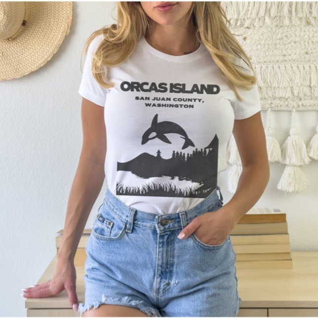 Orcas Island Grunge Aesthetic T-Shirt (Creator Uploaded)