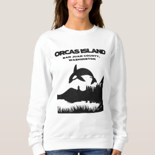 Orcas Island Outdoor Hiking Nature Sweatshirt