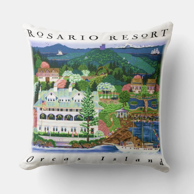 Orcas Island Rosario Resort Cushion (Front)