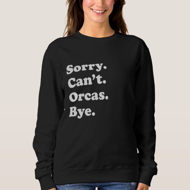 Orcas Long Sleeve Sweatshirt (Front)