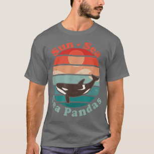 Orcas Marine Biologist Sun - Sea - Sea Pandas T-Shirt