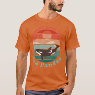 Orcas Marine Biologist Support Your Local Sea Pand T-Shirt