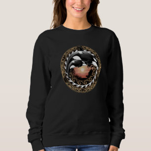 Orcas Polynesian Hawaiian Whale Cute Orca Sweatshirt