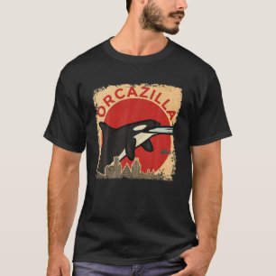 Orcazilla - Funny Killer Whale Orca T-Shirt