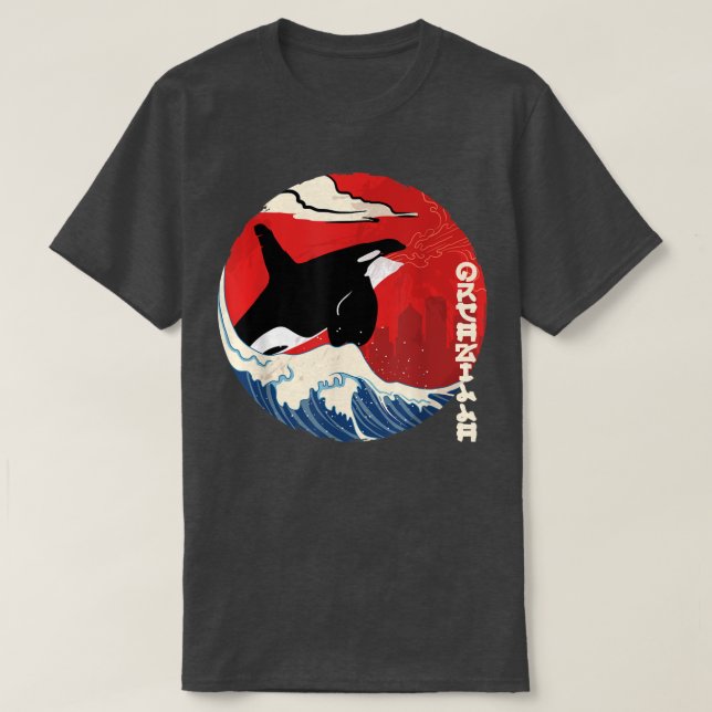 Orcazilla  T-Shirt (Design Front)