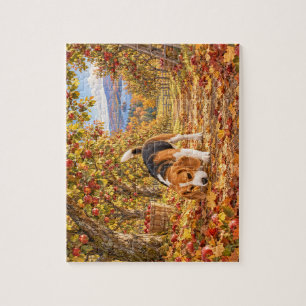 Orchard Explorer Autumn Beagle Puzzle