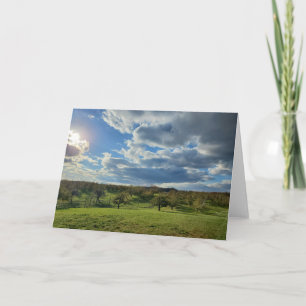 Orchard Folded Greeting Card