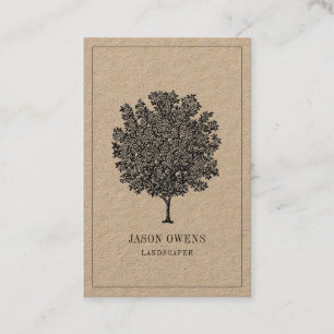 Orchard Fruit Tree Landscaper Business Card