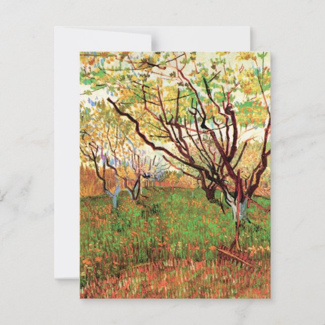 Orchard in Blossom by Vincent van Gogh (Front)