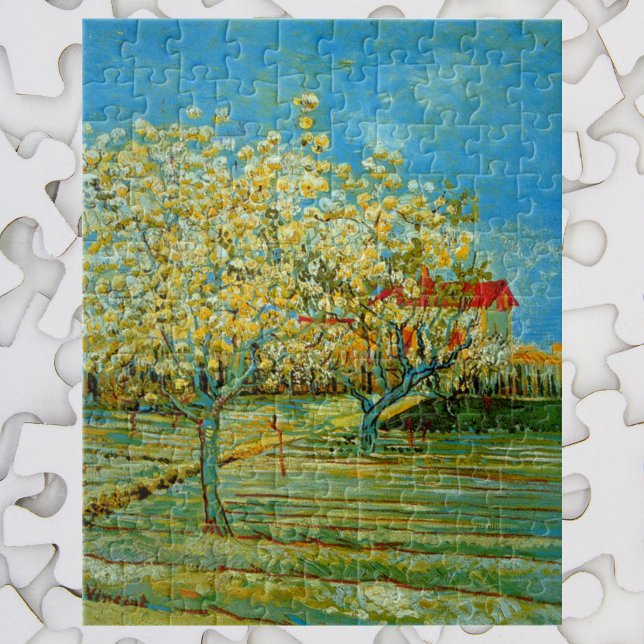Orchard in Blossom by Vincent van Gogh Jigsaw Puzzle (Creator Uploaded)