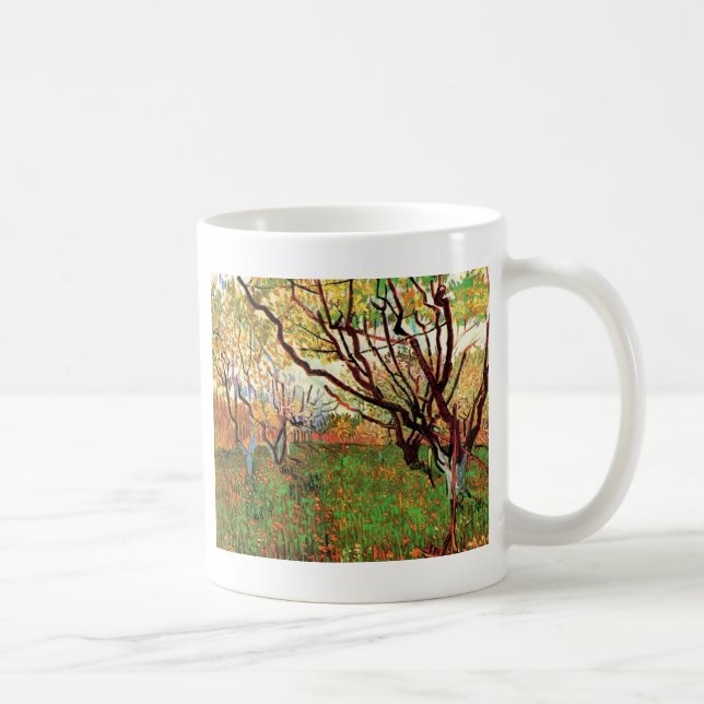 Orchard in Blossom, Vincent van Gogh Coffee Mug (Right)