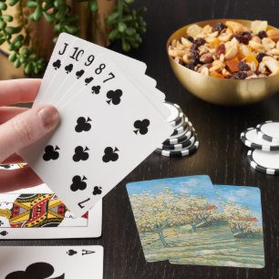 Orchard in Blossom   Vincent van Gogh Playing Cards