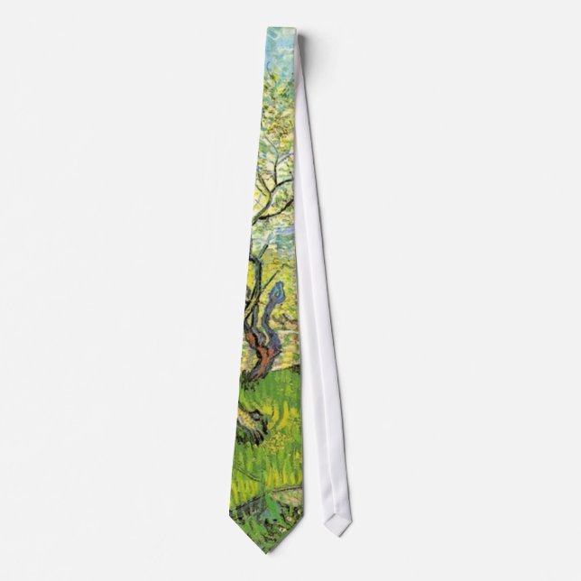 Orchard in Blossom, Vincent van Gogh Tie (Front)