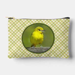 Orchard Oriole Female in Spring Original Photo Accessory Pouch