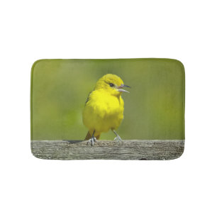 Orchard Oriole - Original Photograph Bath Mat