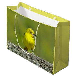 Orchard Oriole - Original Photograph Large Gift Bag