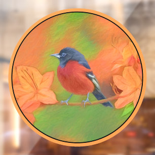 Orchard Oriole Songbird Painting Original Bird Art
