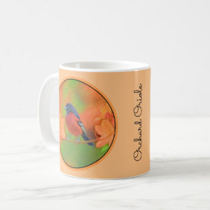 Orchard Oriole Songbird Painting Original Bird Art Coffee Mug