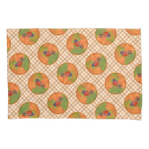 Orchard Oriole Songbird Painting Original Bird Art Pillowcase