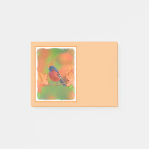 Orchard Oriole Songbird Painting Original Bird Art Post-it Notes