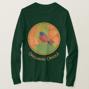 Orchard Oriole Songbird Painting Original Bird Art T-Shirt
