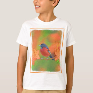 Orchard Oriole Songbird Painting Original Bird Art T-Shirt