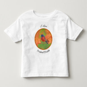 Orchard Oriole Songbird Painting Original Bird Art Toddler T-Shirt