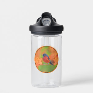 Orchard Oriole Songbird Painting Original Bird Art Water Bottle