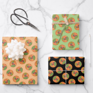 Orchard Oriole Songbird Painting Original Bird Art Wrapping Paper Sheet