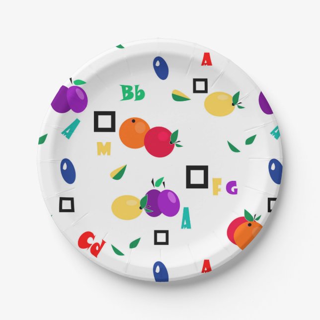 Orchard Paper Plate (Front)