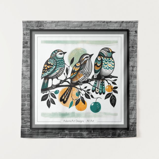Orchard Serenade Tapestry (Front)