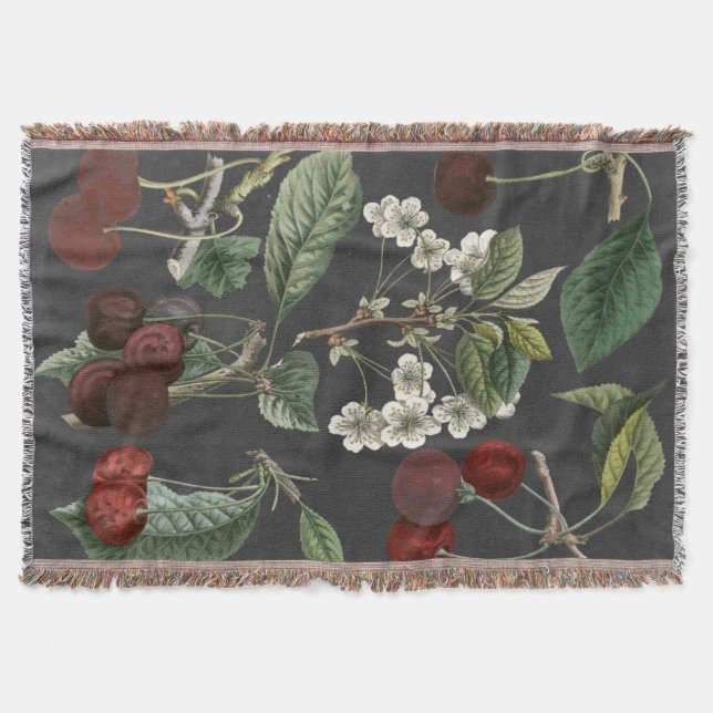 Orchard Varieties I Throw Blanket (Front)