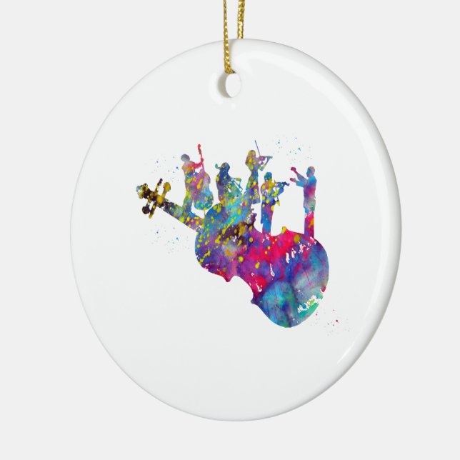 Orchestra Ceramic Tree Decoration (Left)