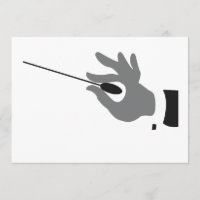 Orchestra Conductor Invitations