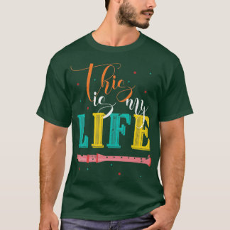 Orchestra Music Lover Flautist Gift Flute T-Shirt