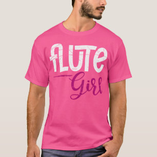 Orchestra Musician Flautist Women Girls Kids Gift T-Shirt