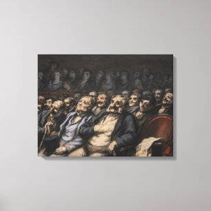 Orchestra Seat, c.1856 Canvas Print