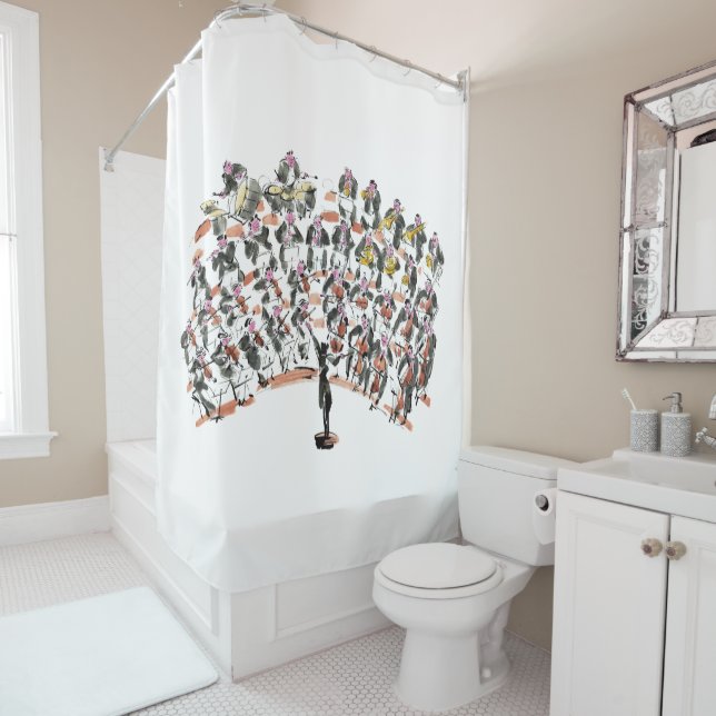 Orchestra Shower Curtain (In Situ)