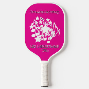 Orchestrating My PickleBall Win Pink Paddle