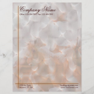 Orchid Abstract Letterhead Template