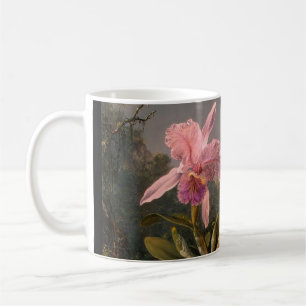 Orchid and three Brazilian Humming Birds Coffee Mug