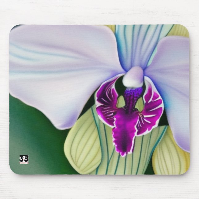 Orchid Beauty Mouse Pad (Front)