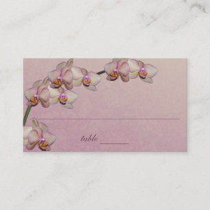 Orchid Beauty Purple Place Card