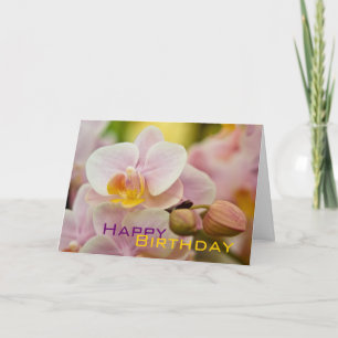 Orchid • Birthday Card