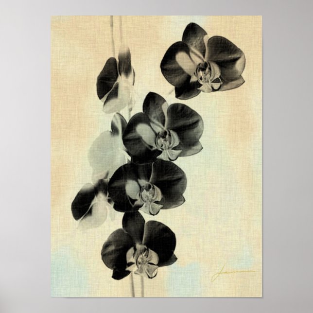 Orchid Blush Panels III Poster (Front)