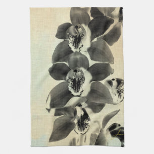 Orchid Blush Panels IV Tea Towel