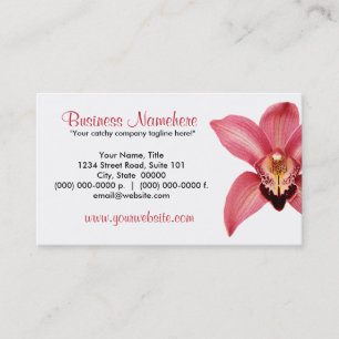 Orchid Business Cards