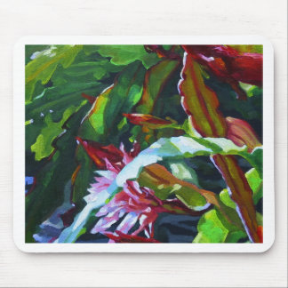 Orchid cactus 3 mouse pad