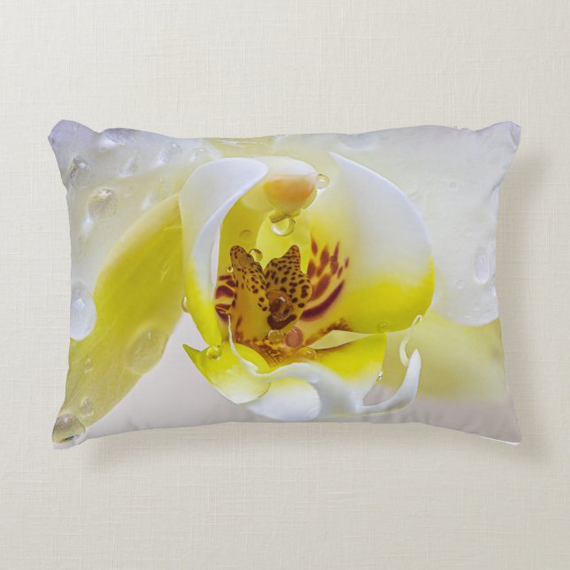 Orchid Dew Decorative Cushion (Front)