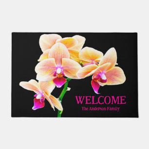 Orchid Door Mat